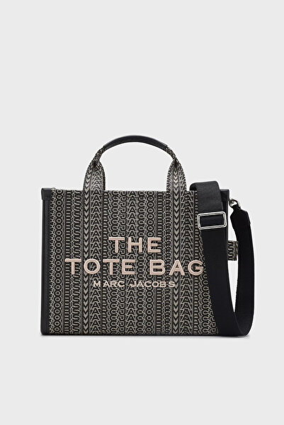 Marc Jacobs Pamuklu Jakarlı Çıkarılabilir Askılı Medium Tote Çanta ÇANTA 2F4H...