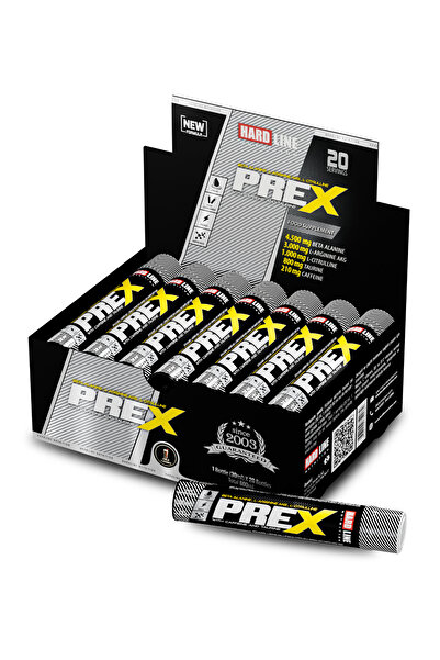 Hardline preX 20 shot pre-workout kola aromalı
