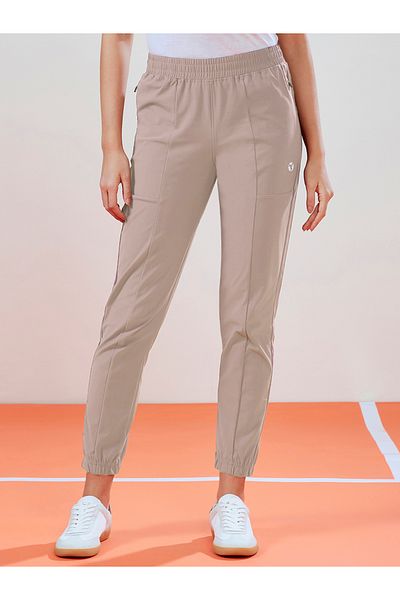 Technosport By Styli Women Solid Cuffed Joggers