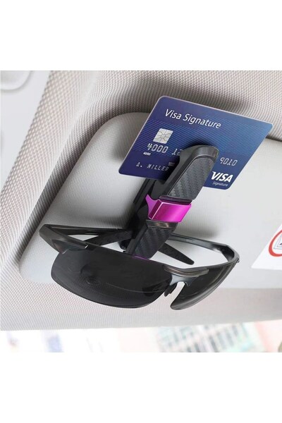 Go İthalat Installed on the Car's Sun Visor 2 &amp; Glasses, Card, Coin Inser...