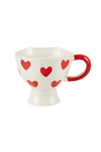 LC Waikiki Create Your Style from Uzg Store |   Heart Printed Ceramic Mug 250 ml