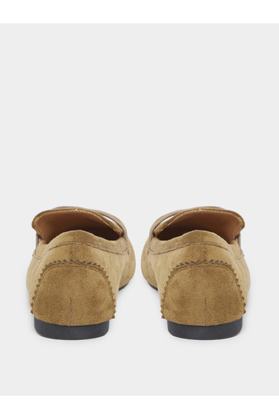 Take Two By Styli Women Pink Metallic Strip Detail Flat Sandals