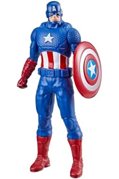 Marvel Classic Captain America Figure, Legendary Costume Design Inspired By Classic Comics