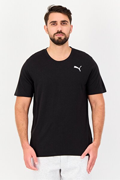 Puma Men Sportswear Fit Short Sleeve Outdoor T-Shirt, Black