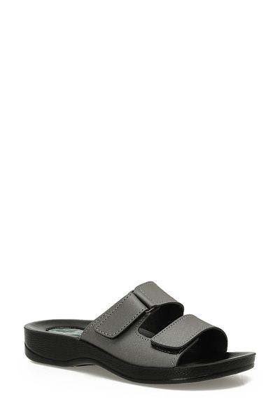 Polaris 607015.Z5Pr Gray Women's Slippers