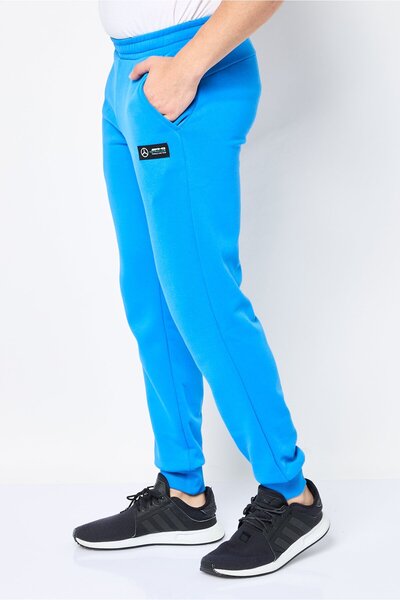 Puma x Mercedes AMG Men Sportswear Fit Brand Logo Outdoor Sweatpants, Blue