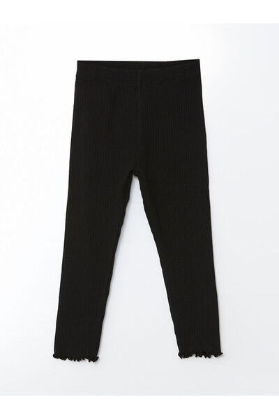LC Waikiki Quality Parts from Celebi Store |   Girls' Basic Leggings with Elastic Waist