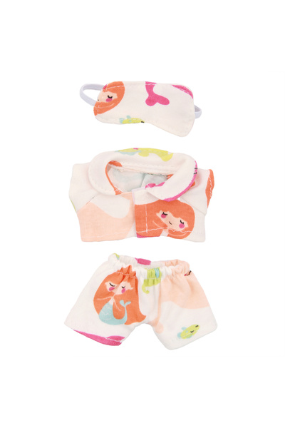 Choice XM2224 لملحقات دمية لابوبو حقيبة نوم صغيرة قناع عين بيجامة 15-17 سم دم...