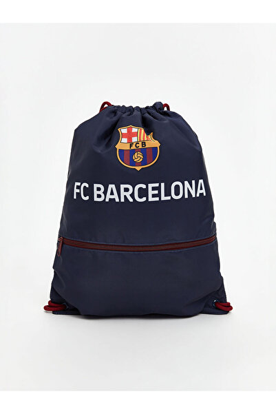 LC Waikiki اصنع أسلوبك من متجر UZG |   حقيبة ظهر برباط للأولاد مطبوعة من برشلونة