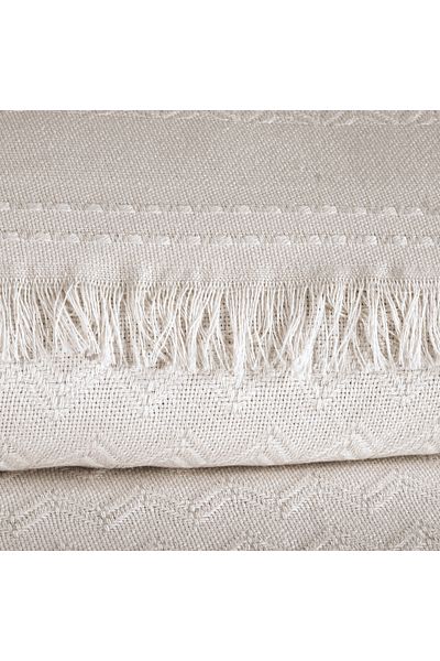 Schafer Home Zuma Double Pique 200X220 Cm-Cream