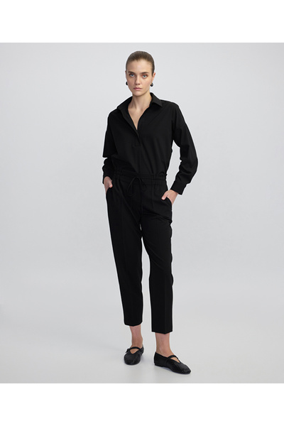 MISS IPEKYOL Belden bağlamalı carrot fit pantolon