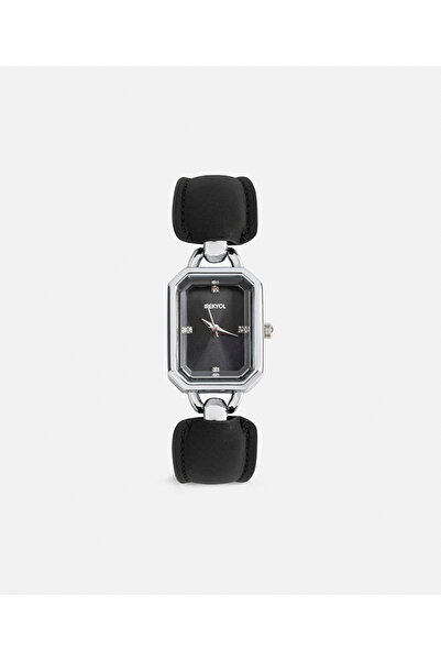 İpekyol Geometric Case Wrist Watch