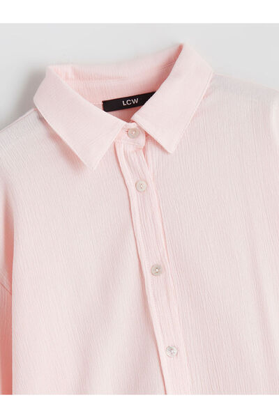 LC Waikiki Quality Parts from Celebi Store |   Long Sleeve Girl's Textured Shirt