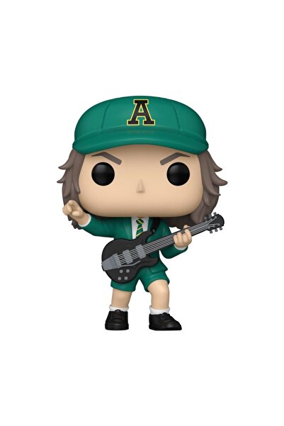 Funko Pop Rocks Acdc - Angus Young με πράσινη στολή +79804