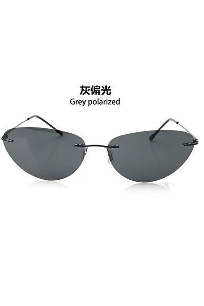 choice2 نظارات شمسية مستقطبة بتصميم كلاسيكي خفيف الوزن بدون إطار من ذا ماتريك...