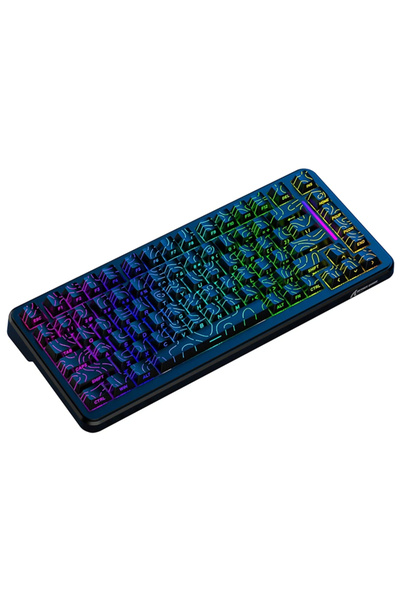 Meyer Gaming Attack Shark X82 PRO HE Hall Effect Rapid Trigger SnapTap Mekanik Klavye %75 Dizilim Manyetik Switch