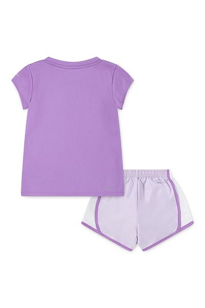 Nike NKG Essential Stempo T-shirt and Shorts Set - Lavender