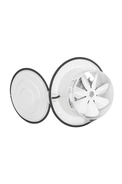 BVN BK 160 (450m³/h) Aksiyel Kapaklı Duvar/Pencere Aspiratörü