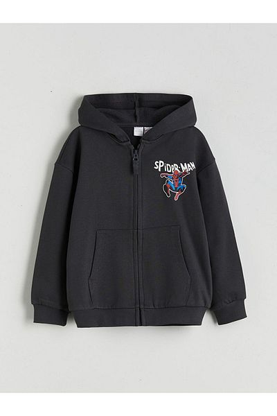 LC Waikiki Quality Parts from Celebi Store |   Spider-Man Printed Boys Zippered Sweatshirt