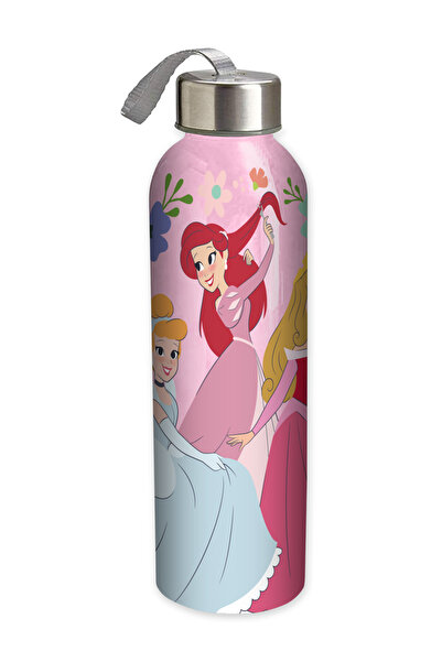 TSUMAB زجاجة مياه للأطفال من أميرات ديزني - أريل، سندريلا وأورورا - ٥٠٠ مل