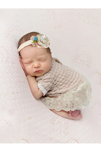 Choice ملابس تصوير للأطفال حديثي الولادة من Ylsteed باللون البيج من عمر 0 إلى...