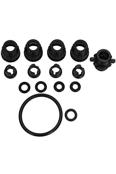 SERSIMO Pompă de pulverizare manuală de 5 litri cu lance reglabilă de 63 cm, 2 duze și curea de umăr