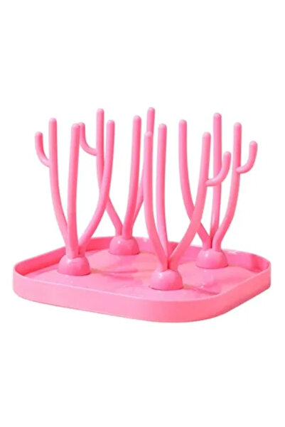 Choice Pink Multi Functional Removable Baby Bottle Dry Rack Pacifiers Teat Cup Cleaning Drainer Drying Drip