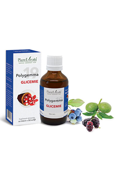 Plantextrakt POLYGEMMA 19 GLICEMIE 50ML