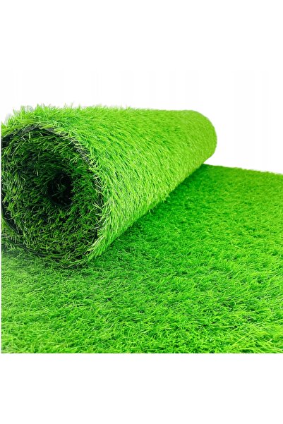 SERSIMO Covor cu iarbă artificială, tip gazon, verde, 30 mm, 5 mp, 100500 cm