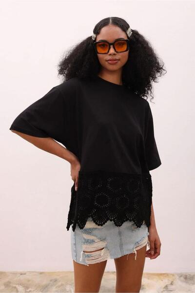 Lijuri Veronica Brodeli Tişört 8020-8