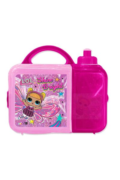 TSUMAB LOL Surprise Lunch Box with Bottle – Shine Bright Edition (Pink)
