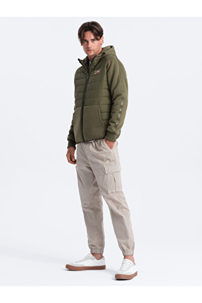 OMBRE Übergangsjacke Herren - Oliv C601