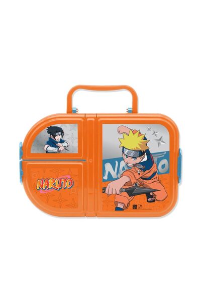 TSUMAB Naruto Anime Lunch Box with Handle – Durable and Colorful Bento Box for Kids