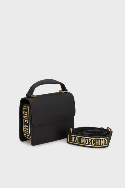 Love Moschino حقيبة صغيرة مع شعار وحزام قابل للإزالة JC4289PP1NL1400A