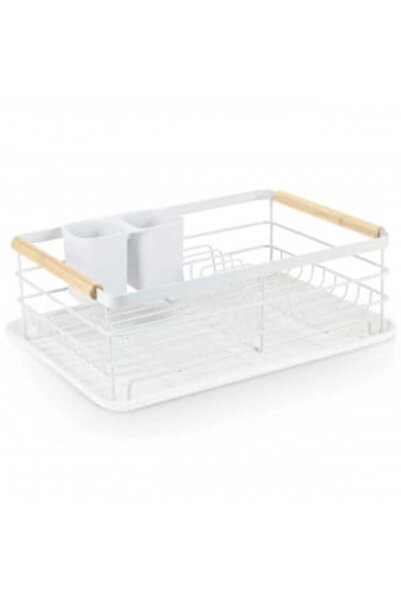 Massido Scurgator de vase, cu suport de tacamuri, Massido, 43 x 32 x 14 cm, Alb