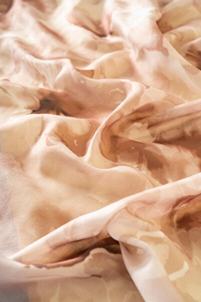 JAWEL Kadın Desenli Aquarelle Soft Şal