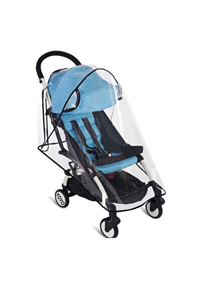 Choice غطاء شفاف لعربة الأطفال، غطاء عالمي لعربة الأطفال الصغيرة، مظلة عربة ا...