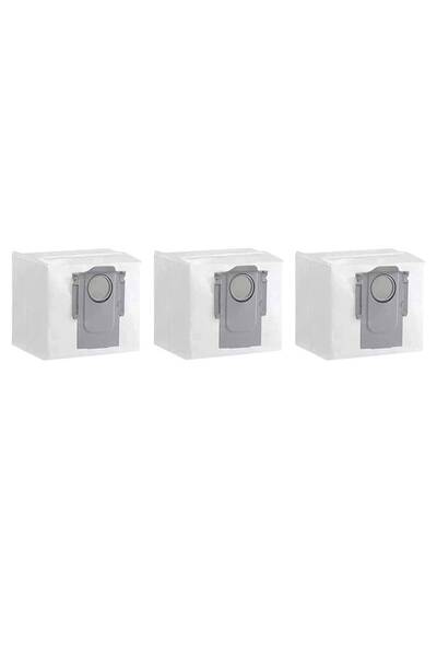 PAA-home Set of 3 dust bags for the Roborock Q7 MAX Plus, Roborok S7 MaxV Ultra, Q5 Plus vacuum cleaner station