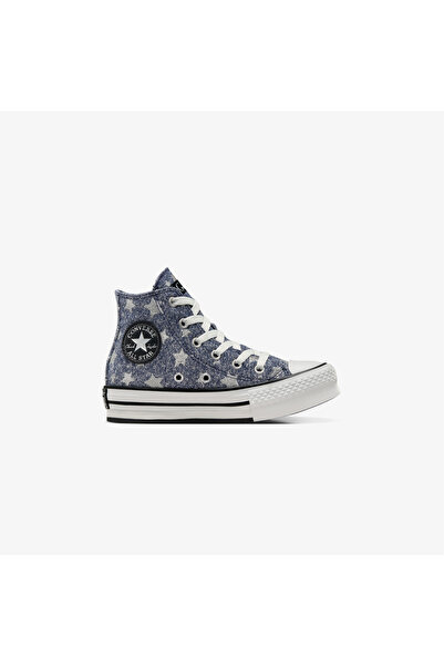 Converse Chuck Taylor All Star EVA Lift Çocuk Lacivert Platform Sneaker