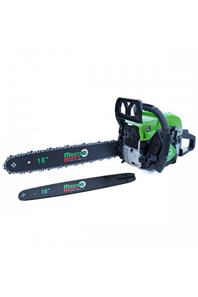 MasterKraft Motofierastrau MK3700-CS, 2.72 CP, 52 cm³, lame 18” si 16”, echip...