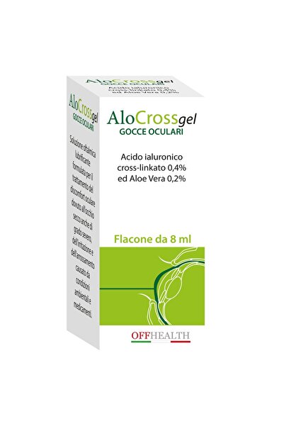 OFFHEALTH S.p.A., Gel oftalmologic Alocross, 8 ml, Off Health