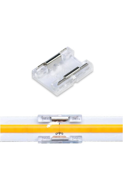 KARAKÖY LED SHOP 2 pin 8 mm Çift Taraflı Smd ve Cob Şerit Led Birleştirme (10...