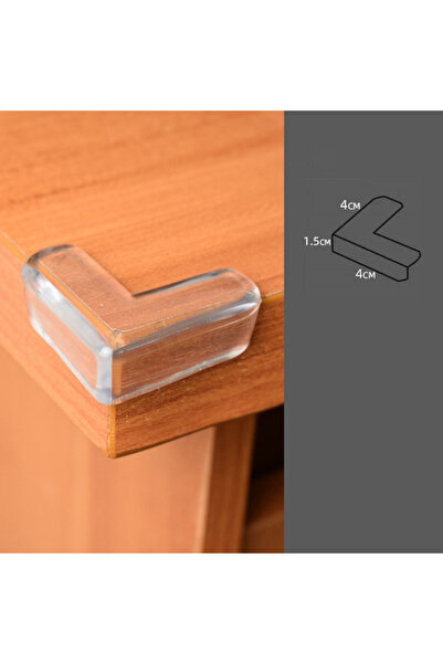 Choice L shape 4 PCS 4Pcs/8Pcs/12Pcs Child Baby Safety Silicone Protector Table Corner Edge Protection Cove