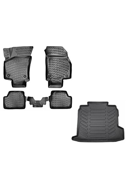 Rizline Opel Astra H SEDAN 2004-2013 Yılları Arası Uyumlu 3D Havuzlu Paspas +...