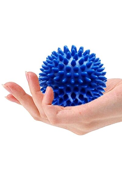 Aptel Minge din cauciuc pentru masaj, 8.5 cm, Albastru