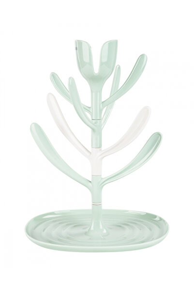 Kikka Boo Suport pentru uscat biberoane KikkaBoo Tulip Mint,capacitate pana l...