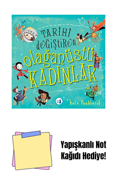Büyülü Fener Yayınları Extraordinary Women Who Changed History + Sticky Note Paper