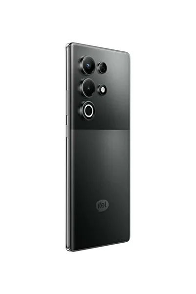itell هاتف itel S25 Ultra 4G ثنائي الشريحة، ذاكرة وصول عشوائي (RAM) سعة 256 جيجابايت وذاكرة داخلية سعة 16 جيجابايت (8+8)، شاشة AMOLED بتردد 120 هرتز، مقاس 6.78 بوصة - أسود | الإصدار العالمي