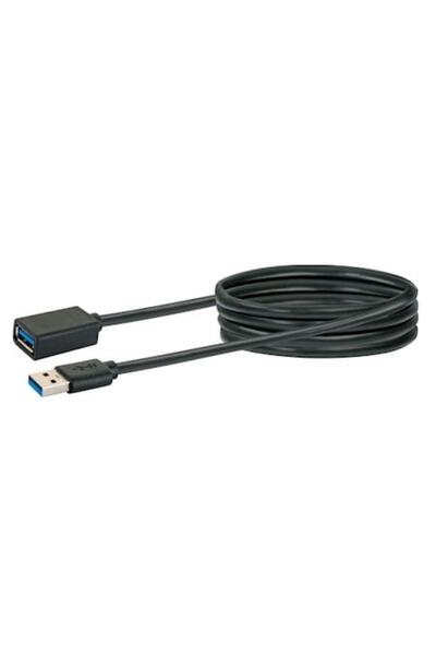 Schwaiger Επέκταση καλωδίου, SCHWAIGER, θύρα USB, μαύρο, 3 m