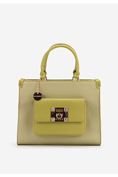 B T Shoes Zelená ramenní kabelka Vadera